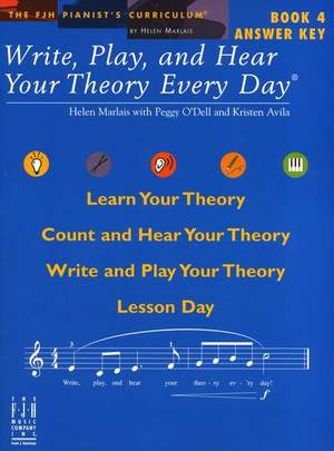 Write, Play And Hear Theory Every Day - Book 4