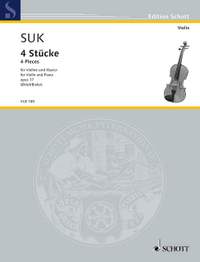 Suk, J: 4 Stücke op. 17