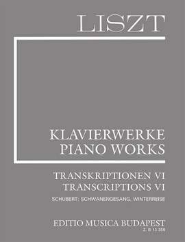 Liszt: Transcriptions VI (Schubert Lieder) (paperback)
