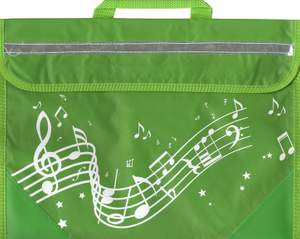 Musicwear - Wavy Stave Music Bag - Green Product Image