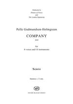 Pelle Gudmundsen-Holmgreen: Company for 4 Voices and 14 Instruments Product Image