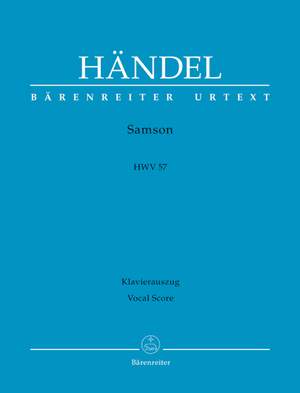 Handel, GF: Samson (HWV 57) (E) (Urtext)
