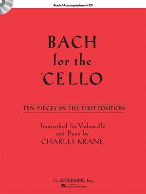 Johann Sebastian Bach: Bach For The Cello - 10 Easy Pieces