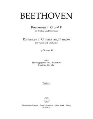 Beethoven, L van: Romances for Violin and Orchestra, Op.50 and Op.40 (Urtext)