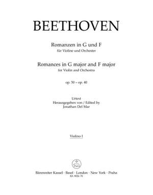 Beethoven: Romances for Violin and Orchestra, Op.50 and Op.40 (Urtext)