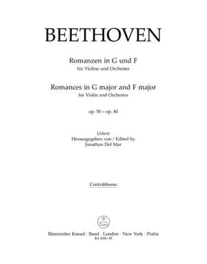 Beethoven, L van: Romances for Violin and Orchestra, Op.50 and Op.40 (Urtext)