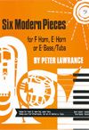 Lawrance: Six Modern Pieces Eb Bass/Tuba Bass Clef