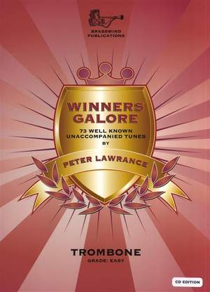 Lawrance: Winners Galore Trombone Bass Clef with CD