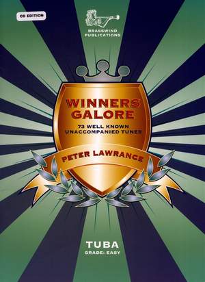 Lawrance: Winners Galore Tuba Bass Clef with CD