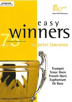Lawrance: Easy Winners Treble Clef with Hns/Tba CD