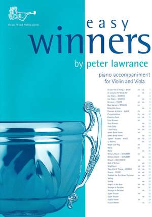 Lawrance: Easy Winners Piano Accompaniment for vln/vla