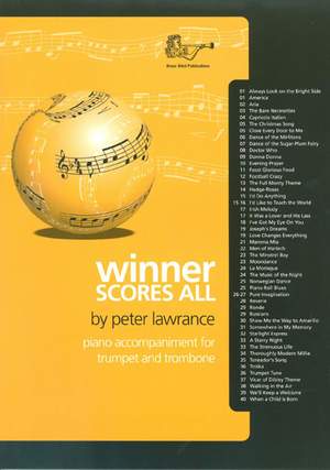 Winner Scores All Piano Accompaniment for Trumpet/Trombone