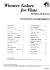 Lawrance: Winners Galore for Flute Piano Accompaniment