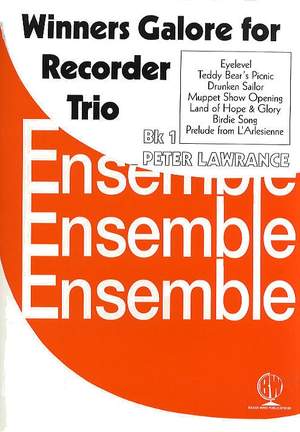 Various: Winners Galore Recorder Trios Bk 1