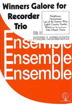 Various: Winners Galore Recorder Trios Bk 3