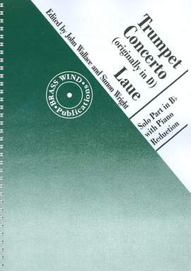Laue: Trumpet Concerto in D (Edition for B flat trumpet)