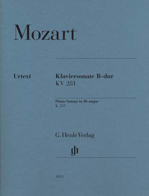 Mozart, W A: Piano Sonata K. 281