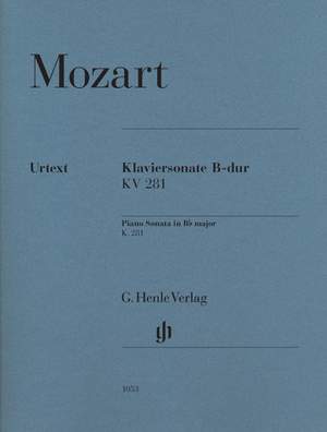 Mozart, W A: Piano Sonata K. 281