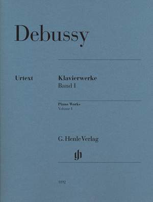 Debussy, C: Piano Works Volume I
