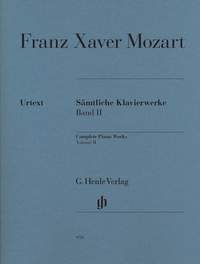 Mozart, F X W: Complete Piano Works Volume II