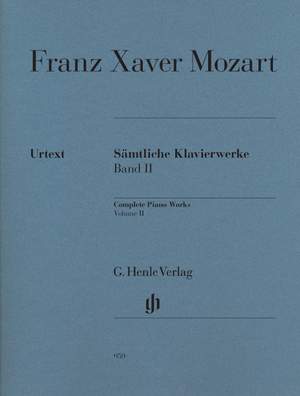 Mozart, F X W: Complete Piano Works Volume II
