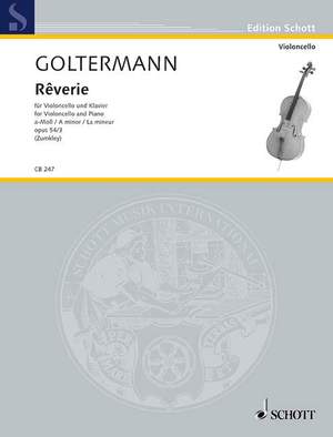 Goltermann, G: Rêverie A minor op. 54/3