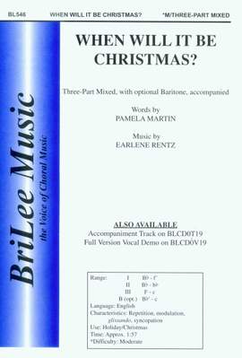 Earlene Rentz_Pamela Martin Tomlinson: When Will It Be Christmas?