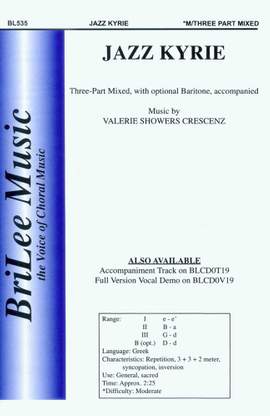 Valerie Showers-Crescenz: Jazz Kyrie