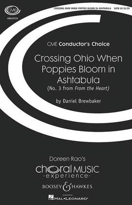 Brewbaker, D: Crossing Ohio When Poppies Bloom in Ashtabula