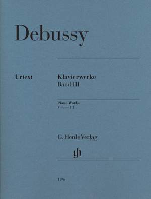 Debussy, C: Piano Works Volume III
