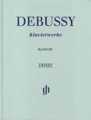 Debussy, C: Piano Works Volume III