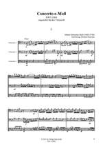 Bach, J S: Concerto in C minor bwv 1060 Product Image
