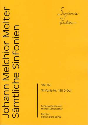 Molter, J M: Symphony No.158 D major