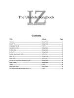 Iz: The Ukulele Songbook Product Image