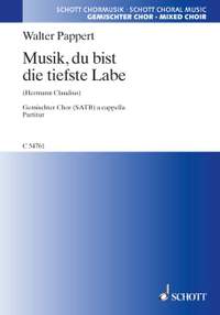 Pappert, W: Musik, du bist die tiefste Labe E flat major