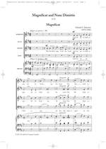 Edward C. Bairstow: Magnificat And Nunc Dimittis In D (New Engraving) Product Image