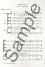 Edward Elgar: Ave Verum Op.2 No.1 (New Engraving) Product Image