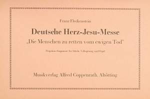 Fleckenstein: Deutsche HerzJesuMesse