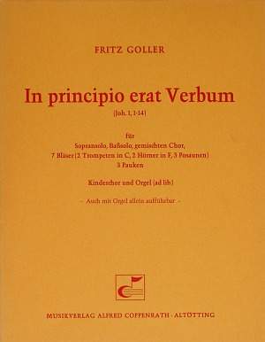 Goller: In principio erat Verbum (GDur)