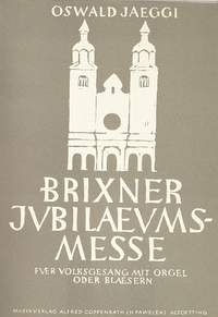 Jaeggi: Brixner Jubiläums-Messe