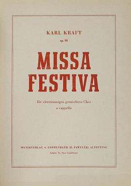 Kraft: Missa festiva (Op.90)