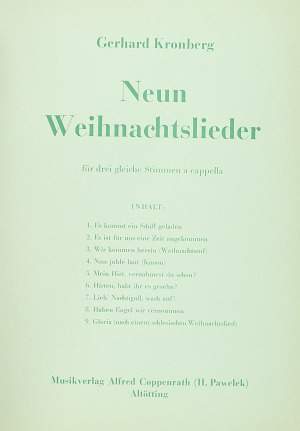 Kronberg: Neun Weihnachtslieder