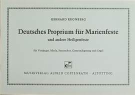 Kronberg: Deutsches Proprium für Marienfeste und andere Heiligenfeste