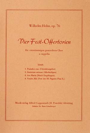 Hohn: Vier FestOffertorien