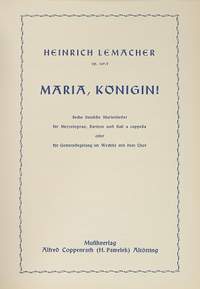 Lemacher: Sechs deutsche Marienlieder