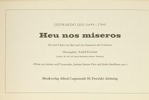 Leo: Heu nos miseros