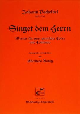 Pachelbel: Singet dem Herrn (CDur)
