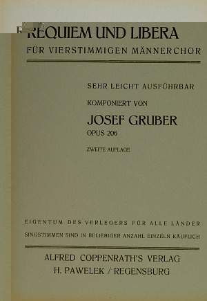 Josef Gruber: Requiem und Libera