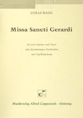 Haug: Missa Sancti Gerardi