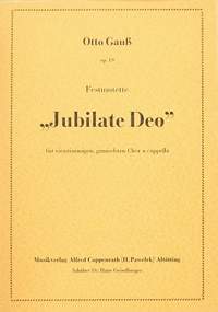 Gauß: Jubilate Deo (Op.19; BDur)